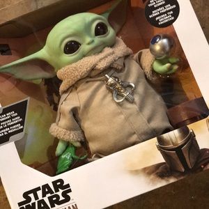 Start Wars The Mandalorian Baby Plush Yoda